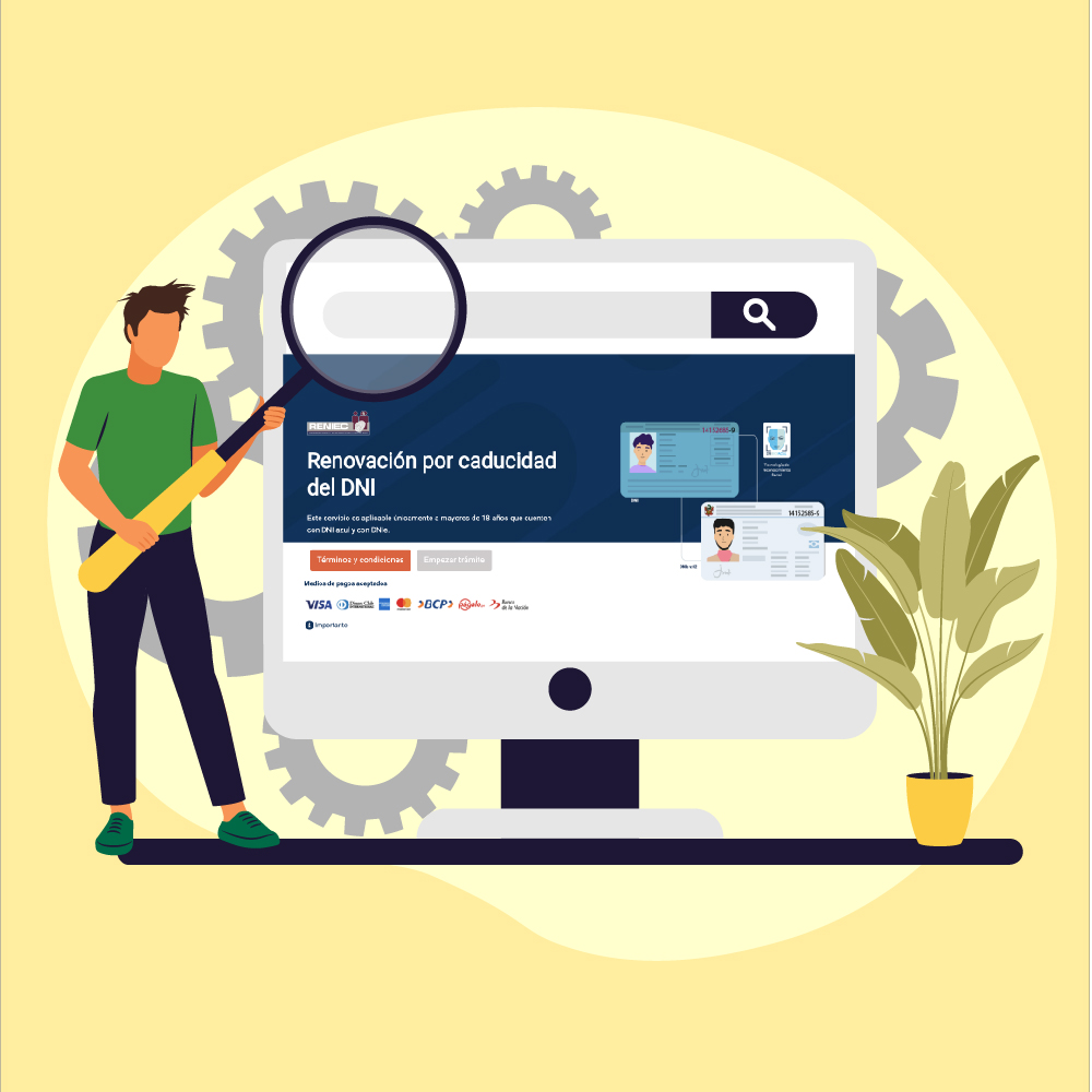 Cómo renovar DNI pasos del proceso para renovación documento nacional identidad por Internet Reniec | Cuánto y dónde se paga | trámites y utilitarios