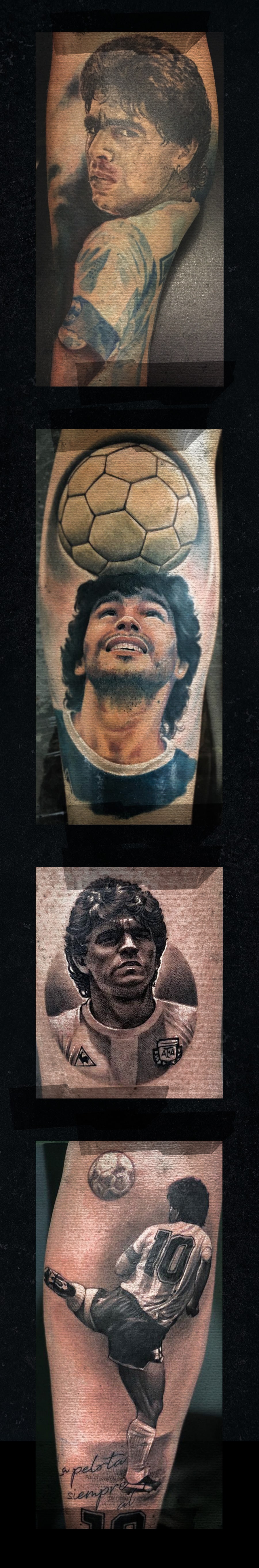 Diego Maradona: los mejores tatuajes dedicados al 'Diez'